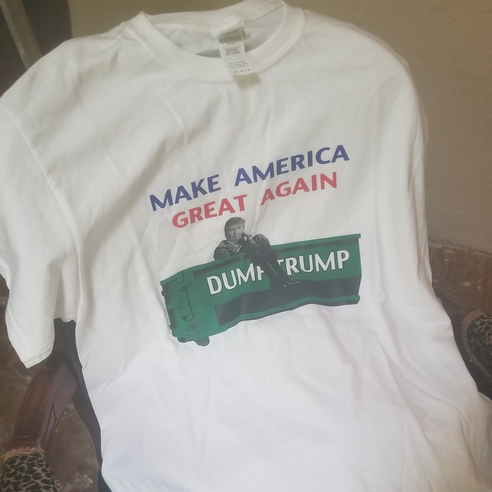Dump Trump ...novelty teeshirt !